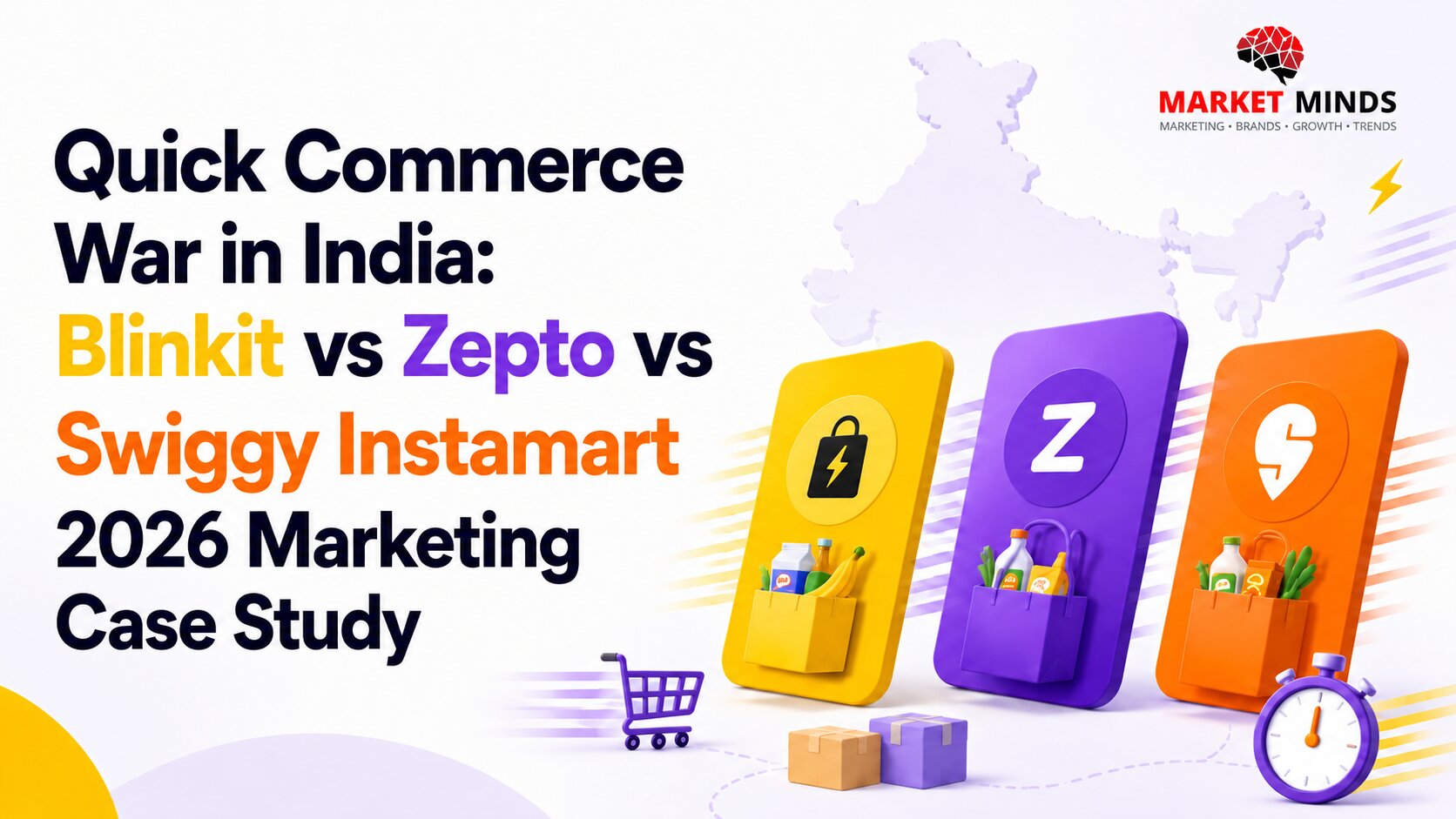 Blinkit vs Zepto vs Swiggy Instamart