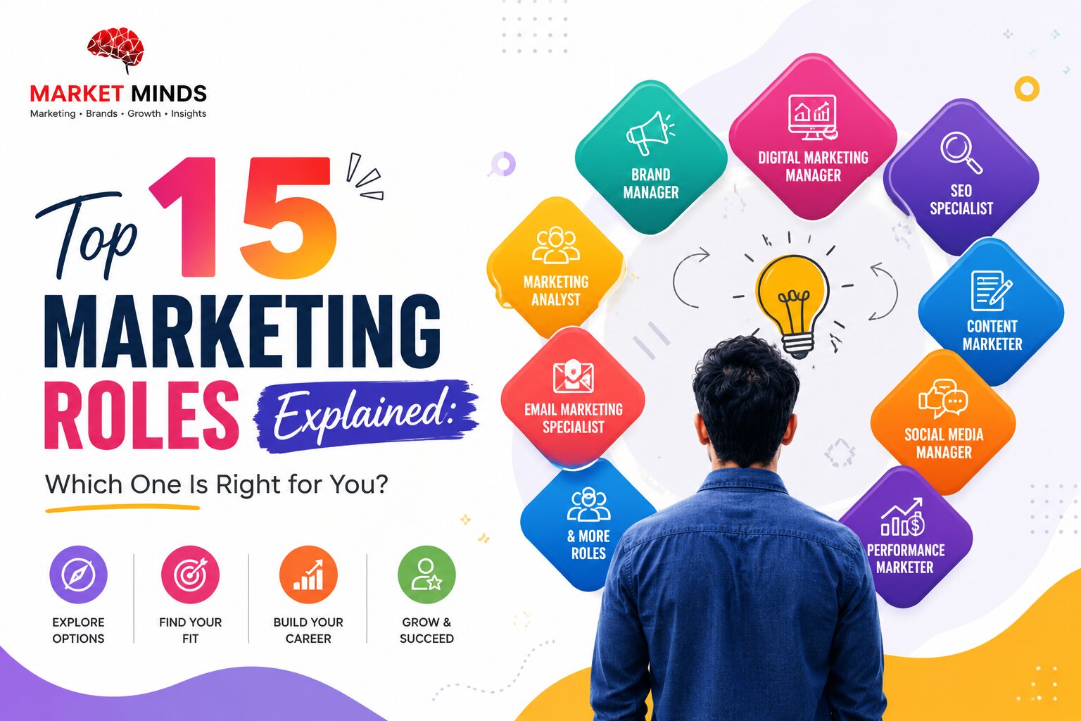 Top 15 Marketing roles